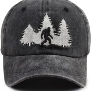 Bigfoot baseball hat - Black