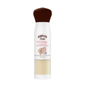Hawaiian Tropic Mineral Powder Sunscreen Brush SPF 30