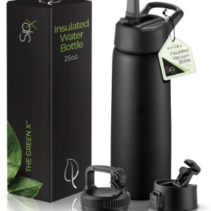 SipX™ Triple-Insulated Stainless Steel Water Bottle 25oz.