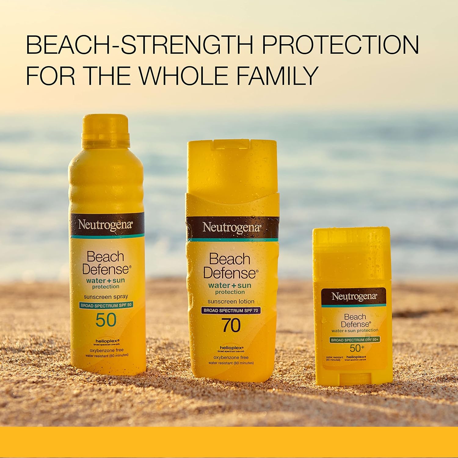 Neutrogena Beach Defense Water-Resistant SPF 50+ Sunscreen Stick