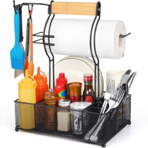 Picnic Condiment Utensil Caddy