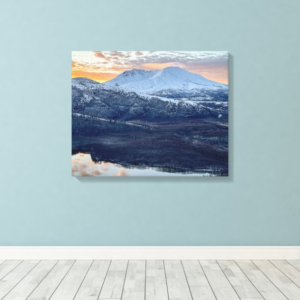 Mt. Saint Helens wrapped canvas