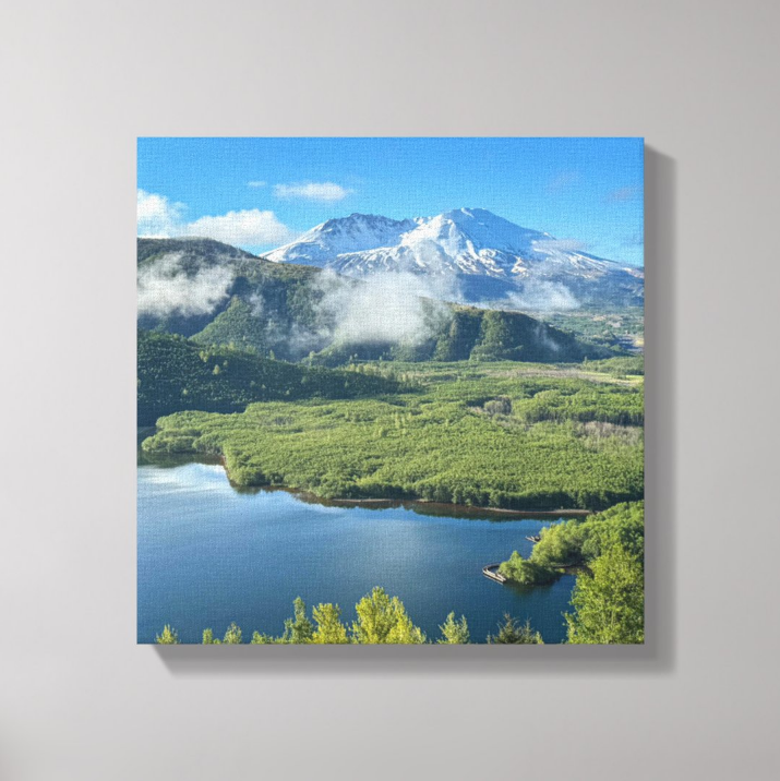 Mt. Saint Helens 10 x 10 wrapped canvas