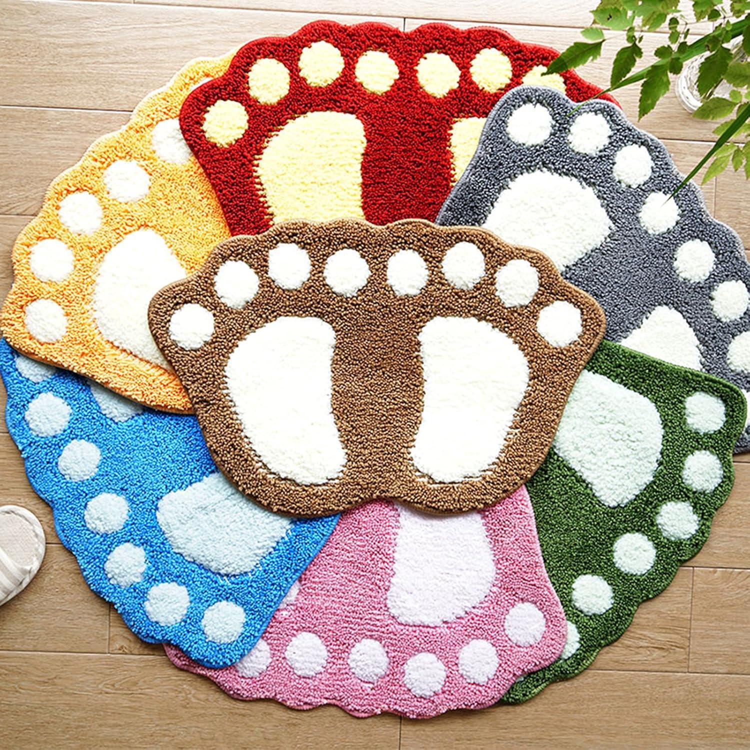 Bigfoot Bathroom Rugs