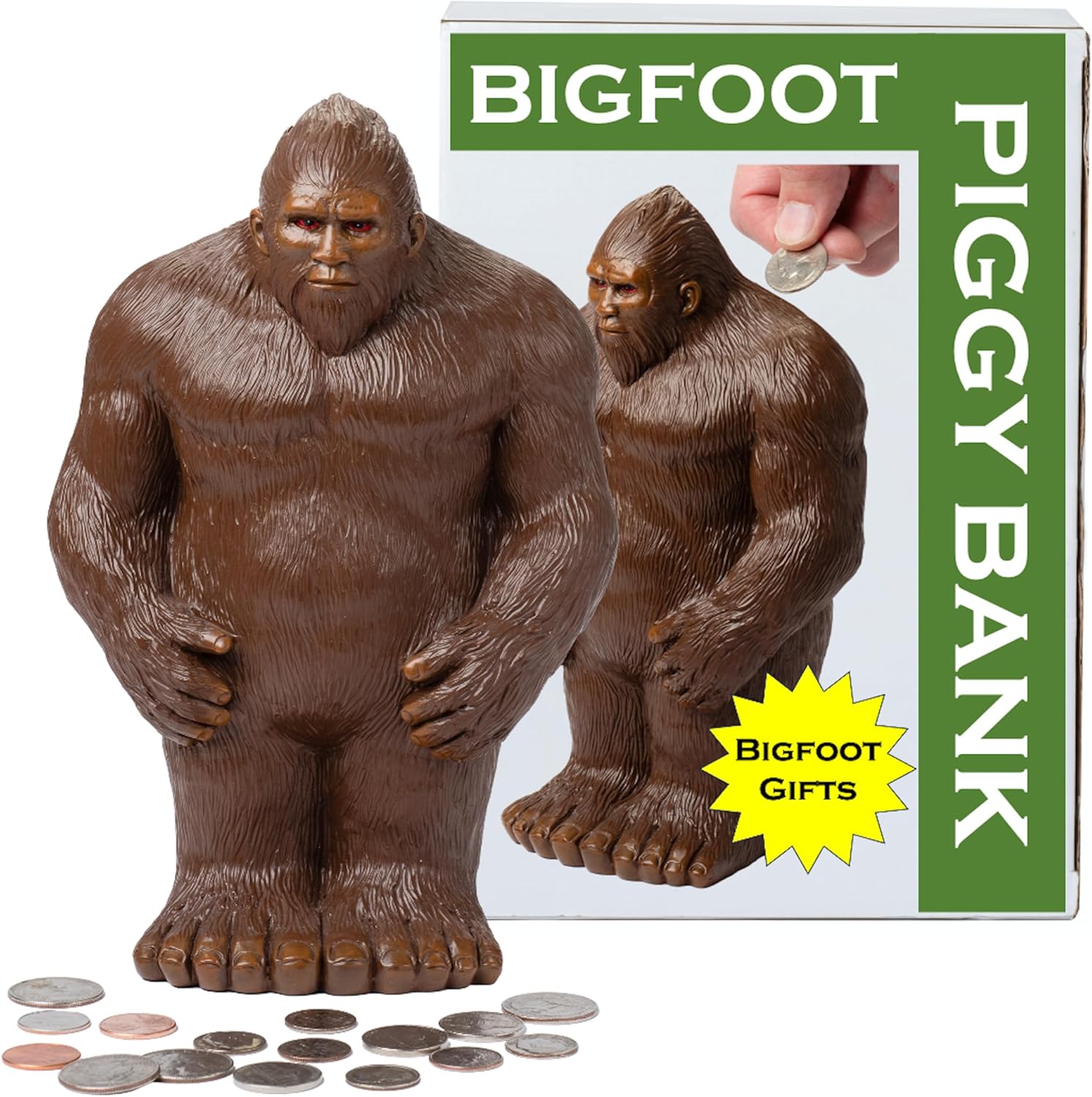 Bigfoot Piggy Bank