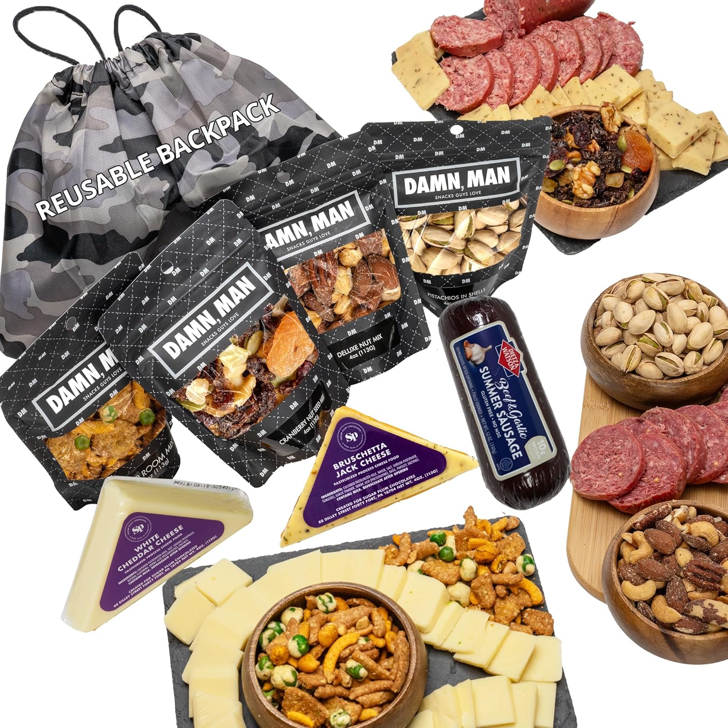 Damn, Man Ultimate Food Gift Basket